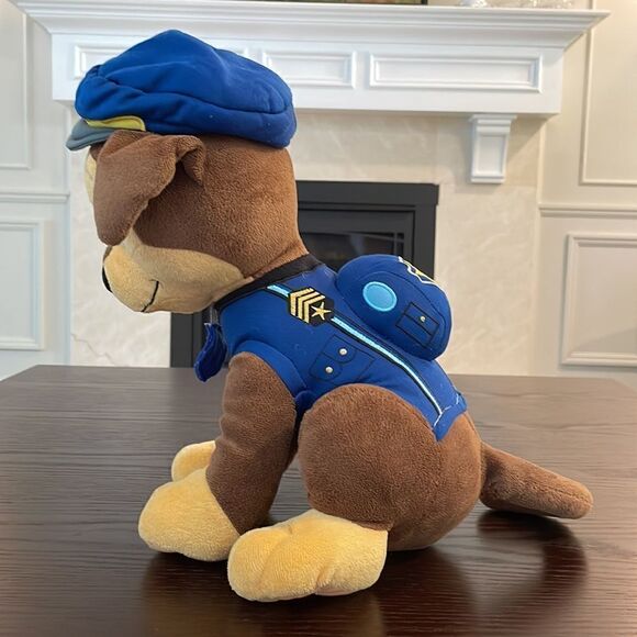 Large Marshall from Paw Patrol Pawlice Officer Blue Uniform 14” inches tall - Picture 4 of 6
